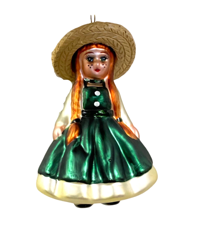 Anne Glass Ornament