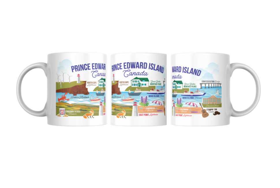 PEI Collage Mug