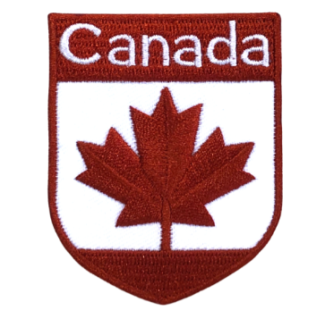 Canada Flag Emb. Crest