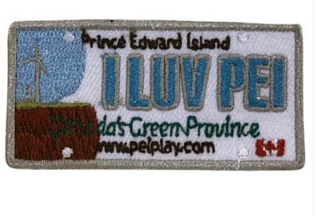 "I LUV PEI" Patch
