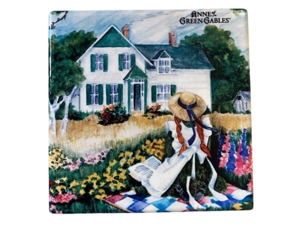 The Anne on the Quilt Ceramic Coaster Set of 4