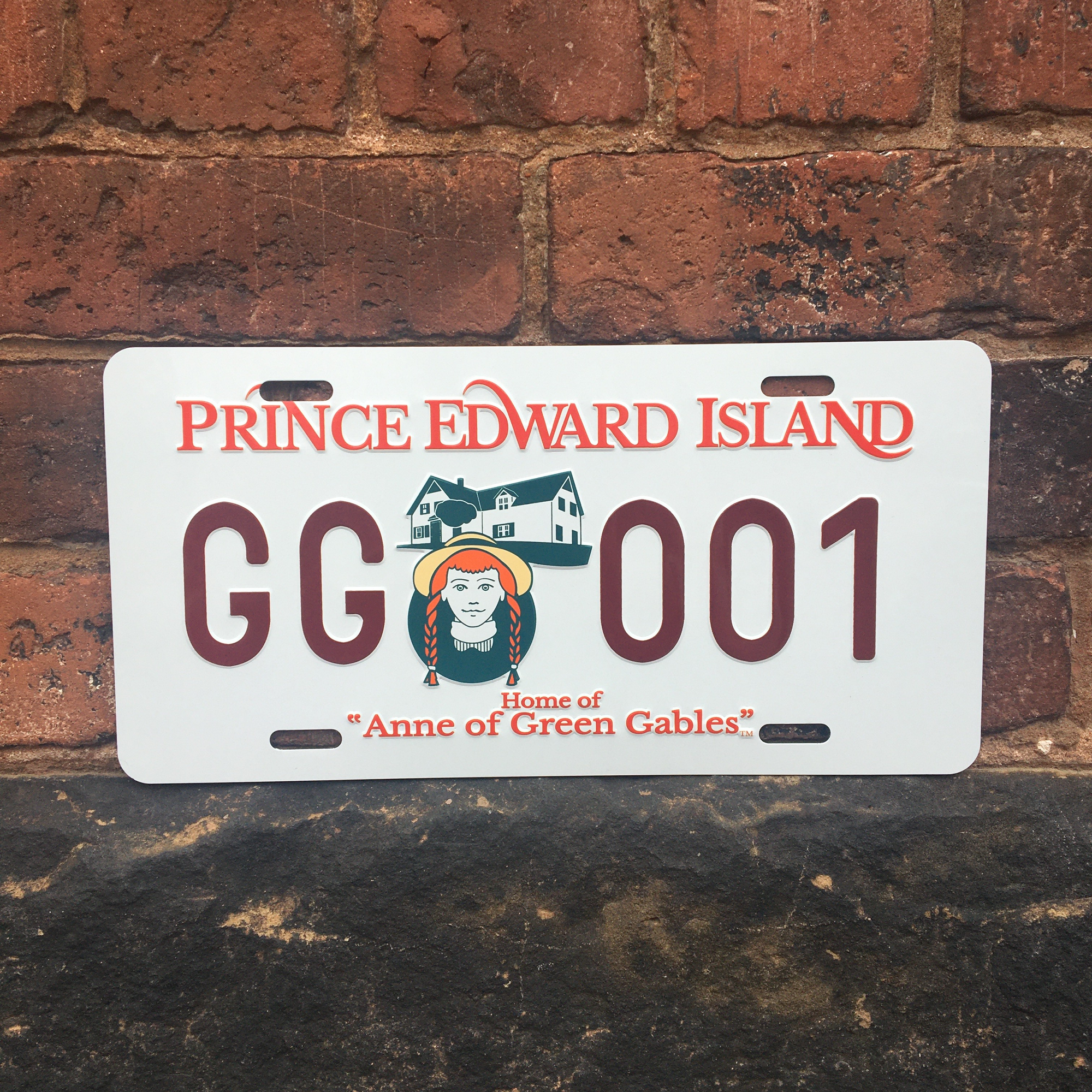 Anne of Green Gables License Plate