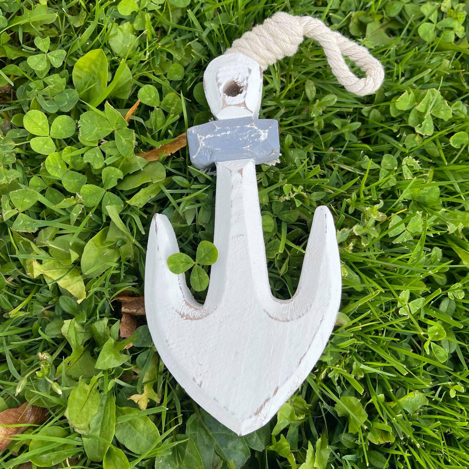 Wood Anchor Ornament