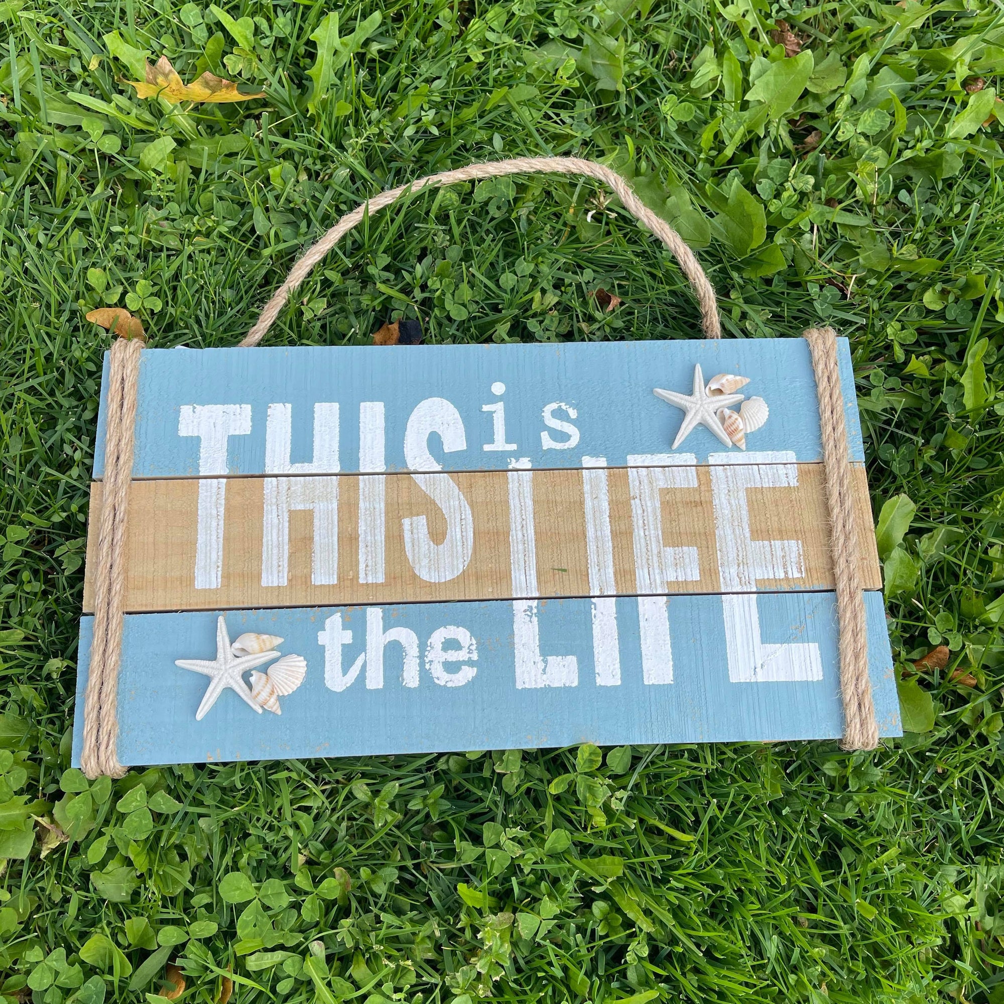 Wood Plaque- This is the Life