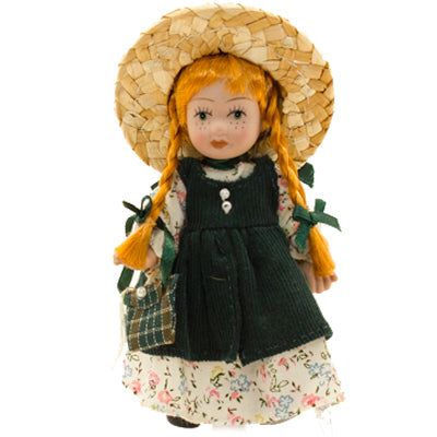 Anne of Green Gables Mini 4.5 Inch Porcelain Doll