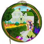 Anne on the Quilt Stainglass Anne of Green Gables