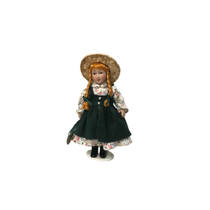 ANNE OF GREEN GABLES ALL PORCELAIN 6.5 INCH DOLL