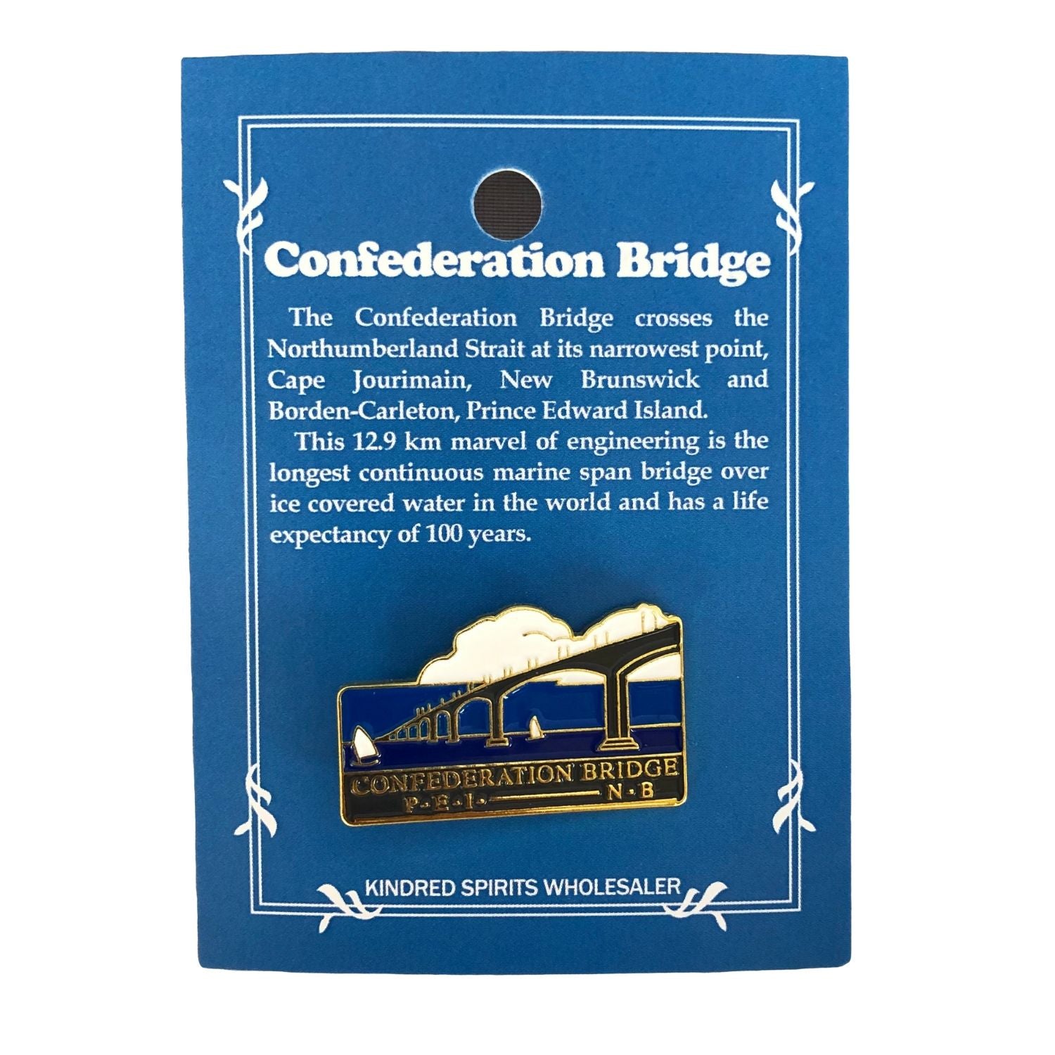 Confederation Bridge pin