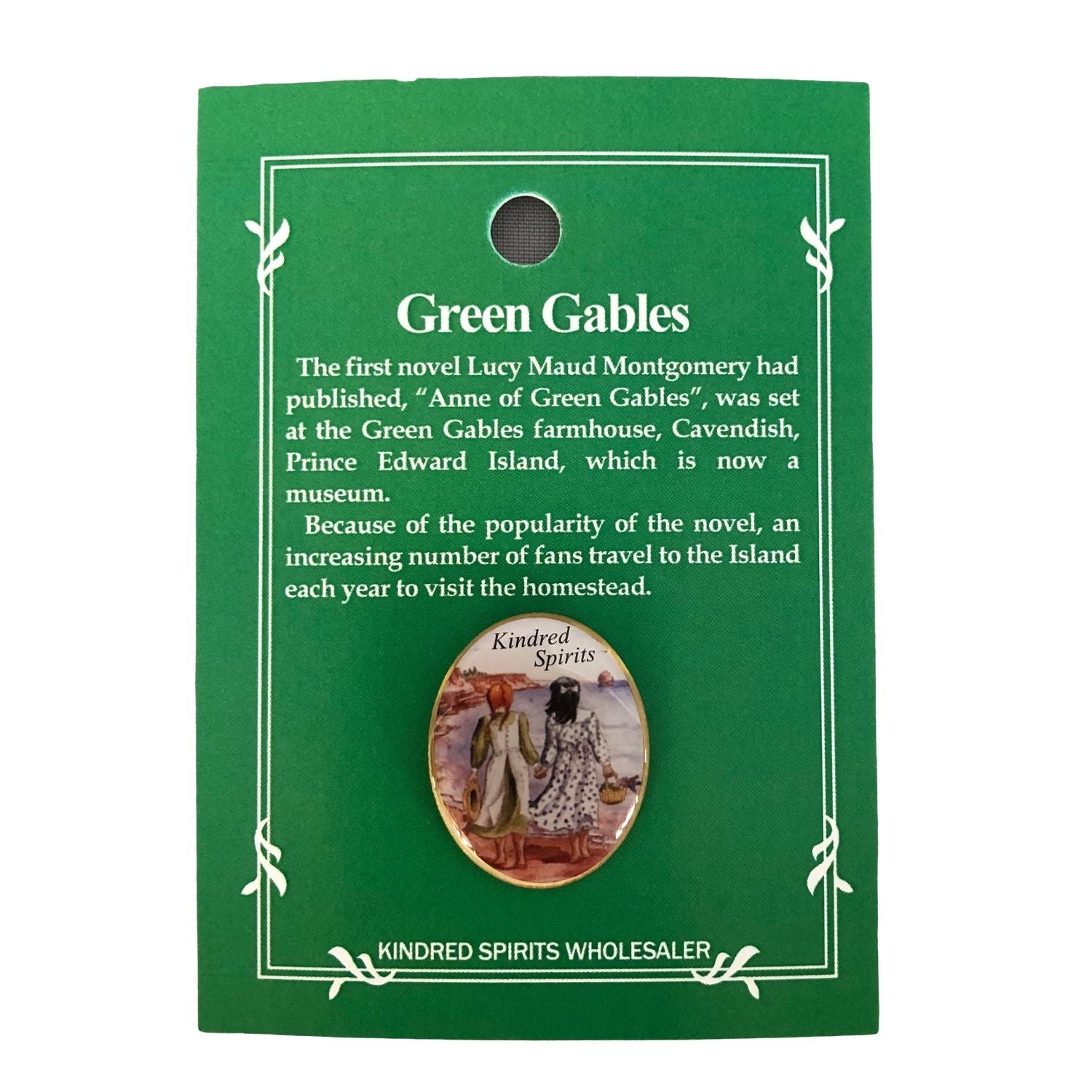Kindred Spirits Lapel Pin Anne Of Green Gables