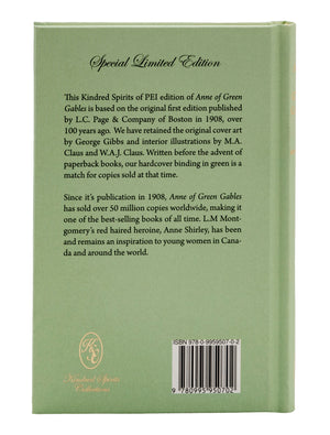 Anne of Green Gables - Edición Limitada Especial (Libro tapa dura)