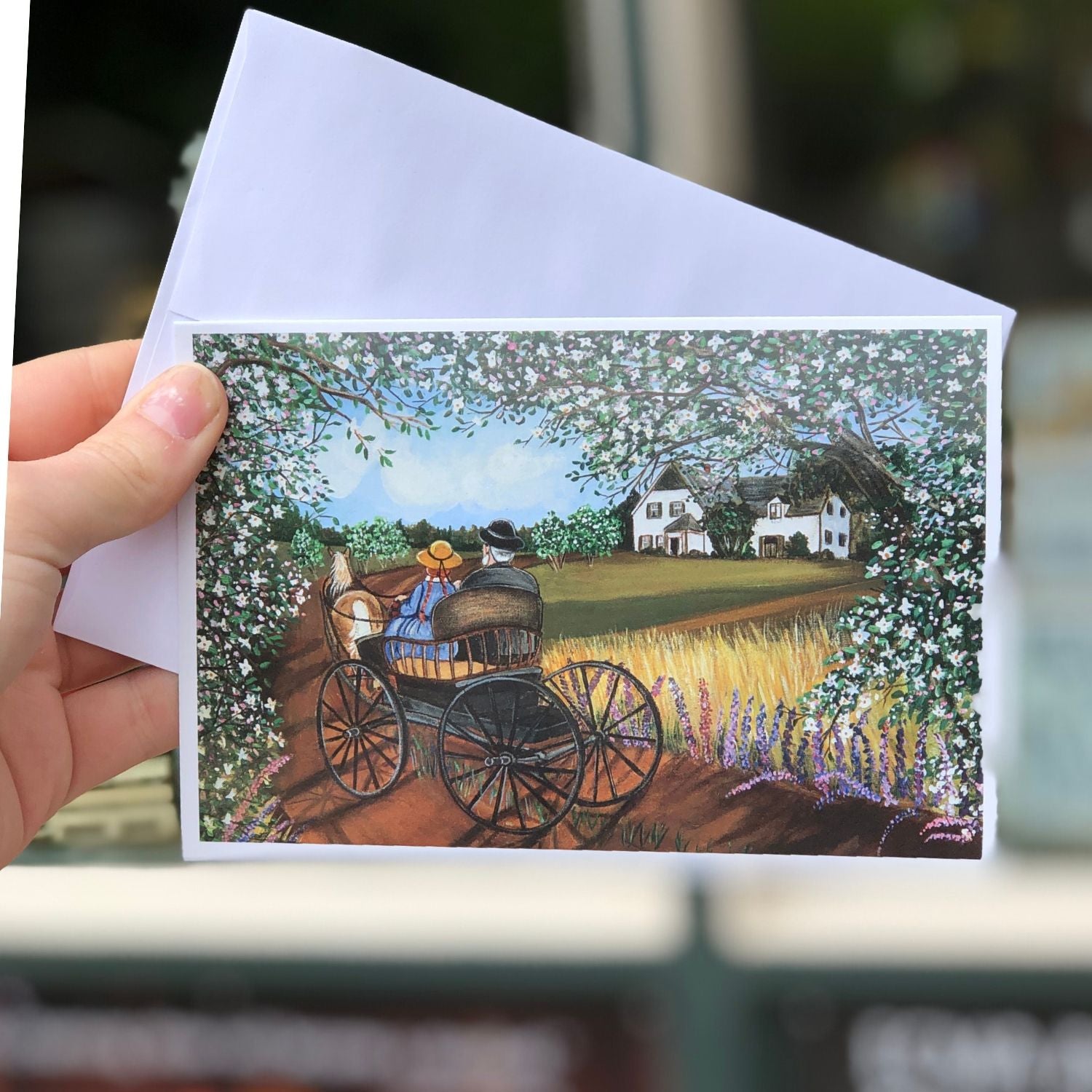 White Way of Delight Notecard