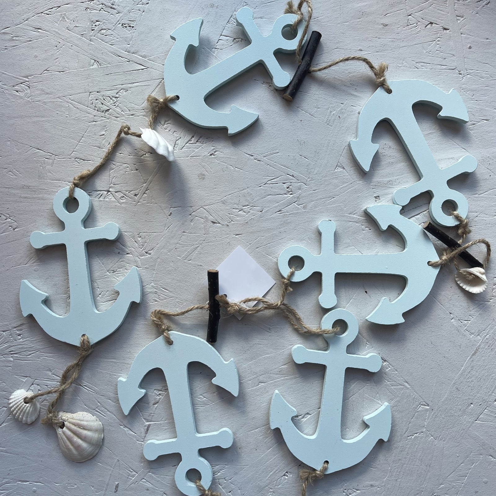 Wood Anchor Garland