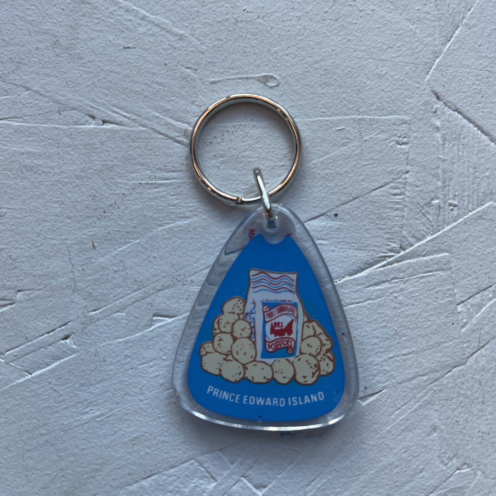Potato Bag Keychain.