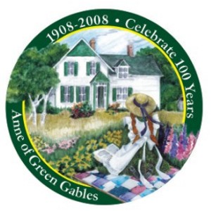 "Anne on the Quilt" Lapel Pin Anne of green gables