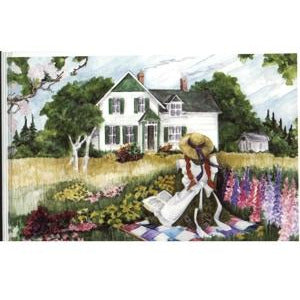 "Anne on the Quilt" Note Pad Anne of green gables