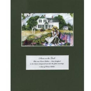 Anne on the Quilt 8x10 Matte Print Anne of Green Gables
