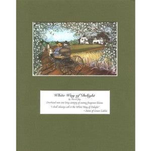 White Way of Delight 8x10 Matted Print